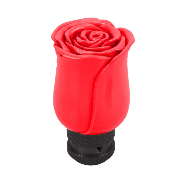 Rose Flower Shaped Universal Vehicle Car Manual Automatic Gear Shift Knob (Red) - Shift Knob by buy2fix | Online Shopping UK | buy2fix