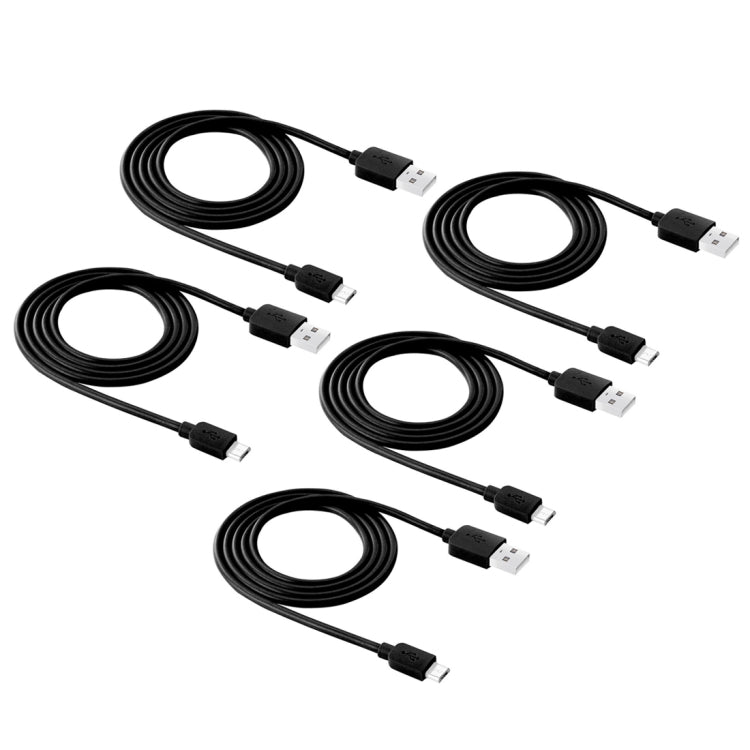 5 PCS HAWEEL 1m High Speed Micro USB to USB Data Sync Charging Cable Kits, For Samsung, Huawei, Xiaomi, LG, HTC and other Smartphones - Micro USB Cable by buy2fix | Online Shopping UK | buy2fix