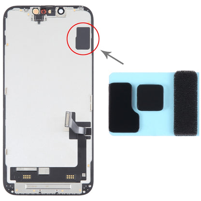 100/Set LCD Black Adhesive Sticker For iPhone 14 / 14 Plus -  by buy2fix | Online Shopping UK | buy2fix