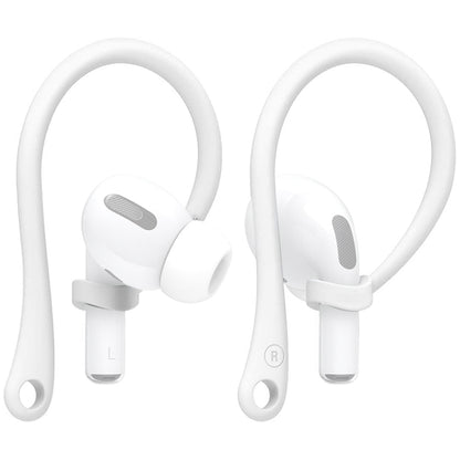 For AirPods 1 / 2 / Pro Anti-lost Silicone Earphone Ear-hook(Clear White) - Apple Accessories by buy2fix | Online Shopping UK | buy2fix