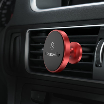 CaseMe Universal 360 Degree Rotation Magnetic Car Air Outlet Vent Mount Phone Holder, For iPhone, Galaxy, Sony, Lenovo, HTC, Huawei, and other Smartphones (Red) - Car Holders by CaseMe | Online Shopping UK | buy2fix