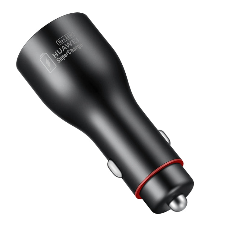 Original Huawei P0006 Dual USB Interface Super Fast Charging Car Charger (Max 66W) (Black) - Car Charger by Huawei | Online Shopping UK | buy2fix