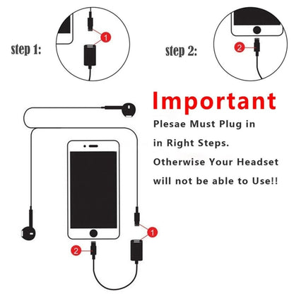 8 Pin Male to 8 Pin Female Sync Data / Charger & 8 Pin Female Audio Adapter, Support iOS 10.3.1 or Above Mobile Phones - Earphone Adapter by buy2fix | Online Shopping UK | buy2fix