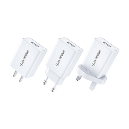 WK WP-U118 10W Single USB Port Travel Charger Power Adapter, US Plug - Apple Accessories by WK | Online Shopping UK | buy2fix