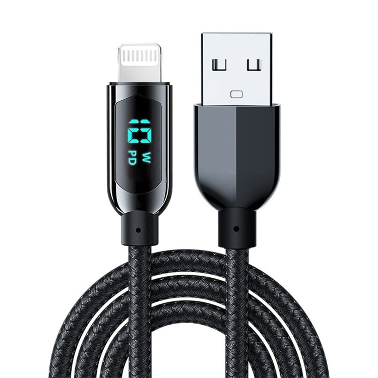 Mutural Li-CC004 1.2m 10W Digital Display USB to 8 Pin Charging Data Cable - Normal Style Cable by Mutural | Online Shopping UK | buy2fix