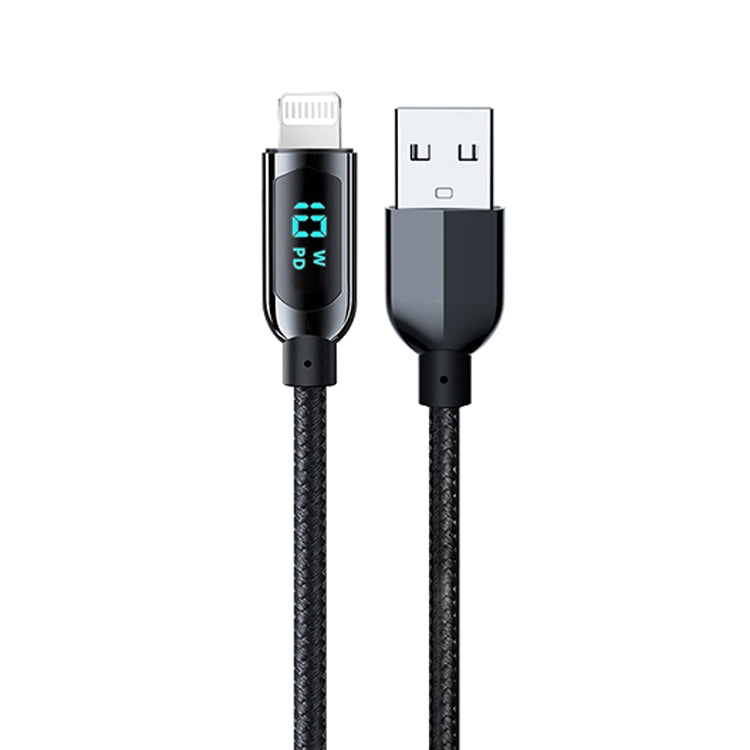 Mutural Li-CC004 1.2m 10W Digital Display USB to 8 Pin Charging Data Cable - Normal Style Cable by Mutural | Online Shopping UK | buy2fix