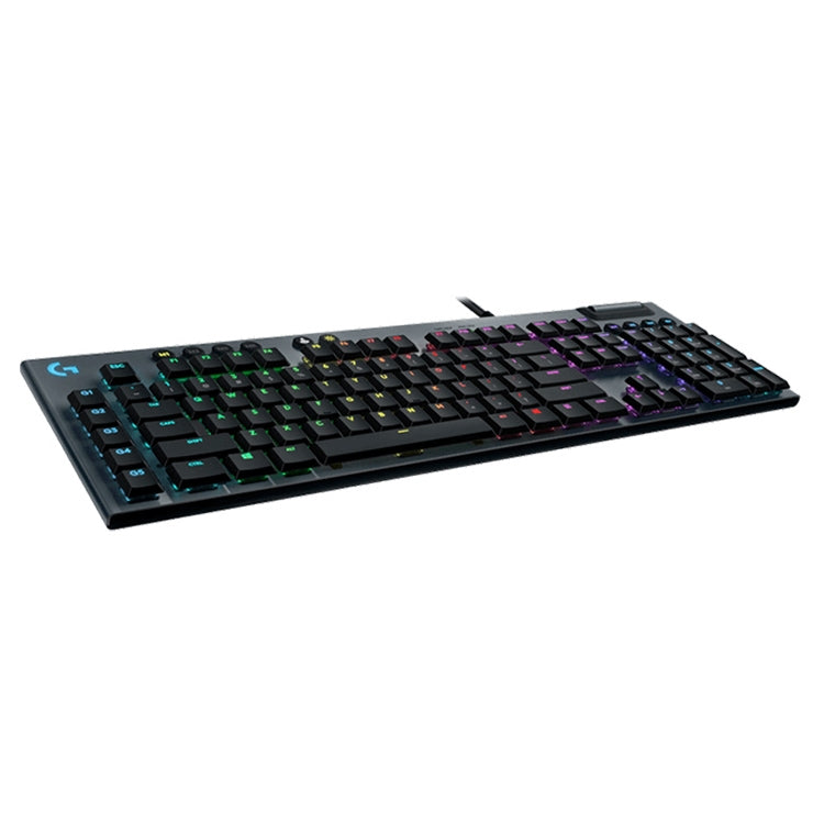 Logitech G813 RGB Mechanical Wired Gaming Keyboard (GL-Linear), Length: 1.8m - Wired Keyboard by Logitech | Online Shopping UK | buy2fix