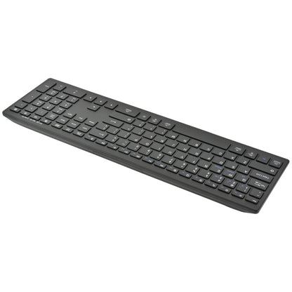 169 2.4Ghz + Bluetooth  Dual Mode Wireless Keyboard + Mouse Kit, Compatible with iSO & Android & Windows (Black) - Wireless Keyboard by buy2fix | Online Shopping UK | buy2fix