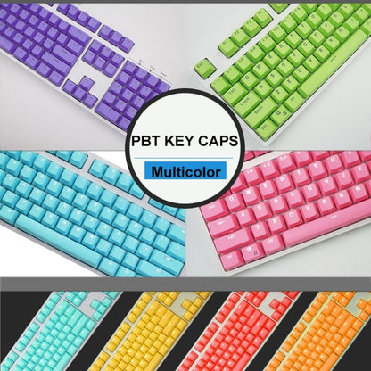 104 Keys Double Shot PBT Backlit Keycaps for Mechanical Keyboard (Green) - Silicone / Sticker by buy2fix | Online Shopping UK | buy2fix