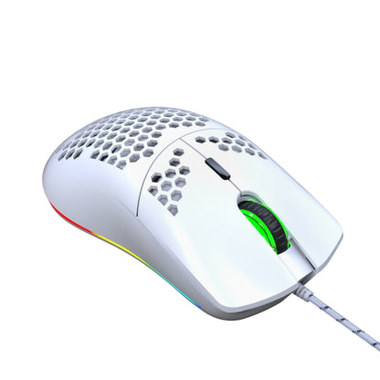 HXSJ J900 6 Keys RGB Lighting Programmable Gaming Wired Mouse (White) -  by HXSJ | Online Shopping UK | buy2fix