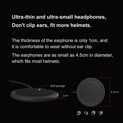 Dier DK11 800m Helmet Wireless Bluetooth Headset 5.0 Waterproof Double Motorcycle Call headset - Consumer Electronics by buy2fix | Online Shopping UK | buy2fix