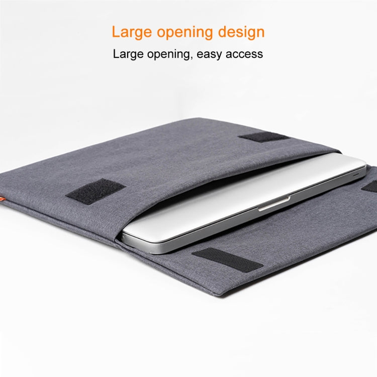 POFOKO A200 13.3 inch Laptop Waterproof Polyester Inner Package Bag(Black) -  by POFOKO | Online Shopping UK | buy2fix