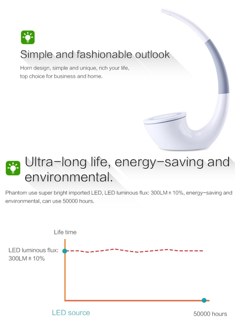 NILLKIN 2 in 1 QI Standard Smart Recognition 1A 5W Wireless Charger + LED Light Lamp with USB Charging Port Indicator - Apple Accessories by NILLKIN | Online Shopping UK | buy2fix