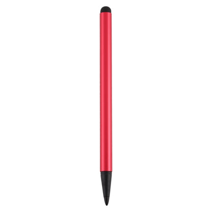 Resistive Capacitive Touch Screen Precision Touch Double Tip Stylus Pen(Red) - Mobile Accessories by buy2fix | Online Shopping UK | buy2fix