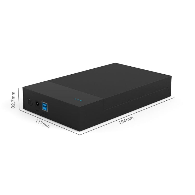 Blueendless 2.5 / 3.5 inch SSD USB 3.0 PC Computer External Solid State Mobile Hard Disk Box Hard Disk Drive (UK Plug) - External Solid State Drives by Blueendless | Online Shopping UK | buy2fix