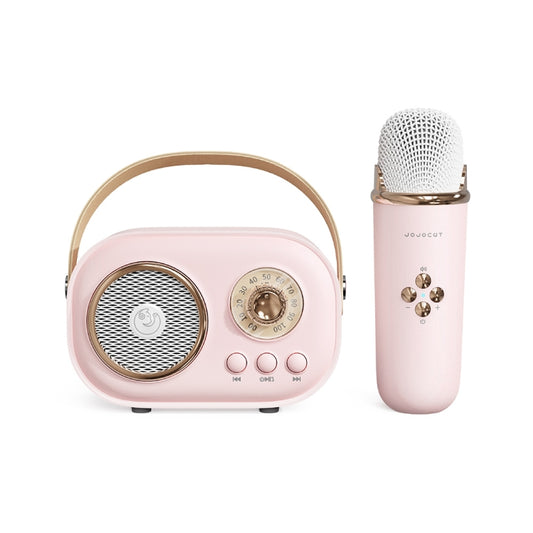 C20 Plus Multifunctional Karaoke Bluetooth Speaker With Microphone (Pink) - Microphone by buy2fix | Online Shopping UK | buy2fix