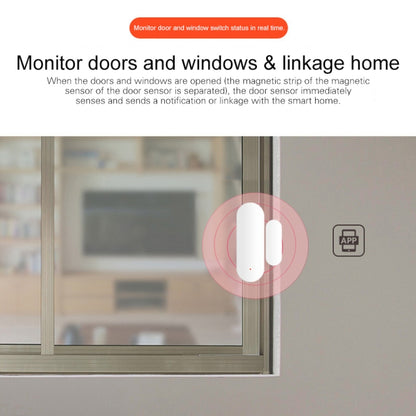 DY-MC400A WiFi Smart Linkage Home Door and Window Detector, Support Voice Control & APP Remote Control - Security by buy2fix | Online Shopping UK | buy2fix