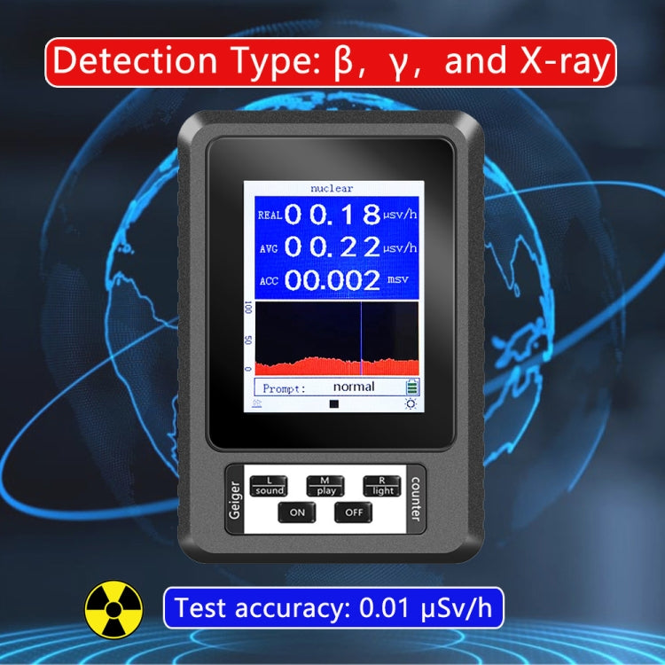 XR1-B Digital Display Nuclear Radiation Detector - Consumer Electronics by buy2fix | Online Shopping UK | buy2fix