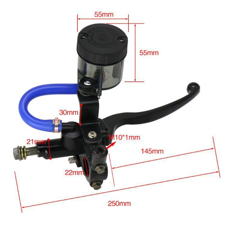 Motorcycle Parts Modified Brake Pump Left Hydraulic Disc Brake Pump for Yamaha - In Car by buy2fix | Online Shopping UK | buy2fix