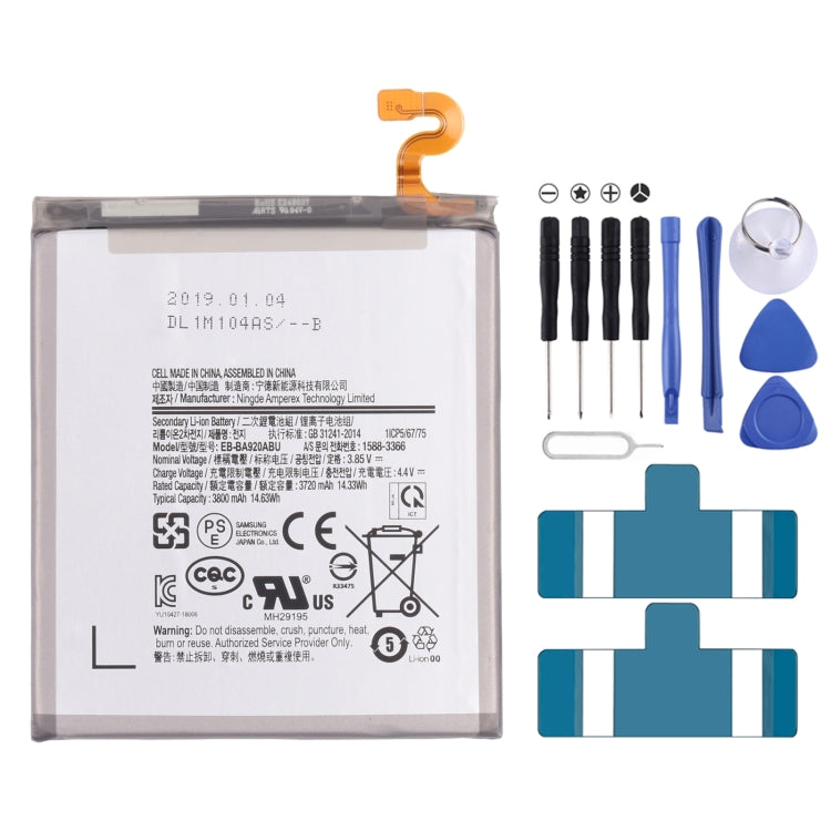 Original 3800mAh EB-BA920ABU Li-ion Battery Replacement for Samsung Galaxy A9 2018 SM-A920 / A9 Star Pro / A9s - For Samsung by buy2fix | Online Shopping UK | buy2fix