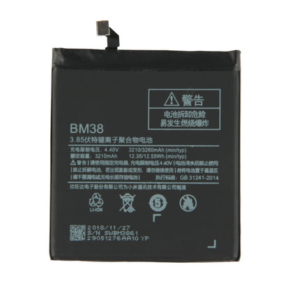 BM38 3210mAh for Xiaomi Mi 4s Li-Polymer Battery - For Xiaomi by buy2fix | Online Shopping UK | buy2fix