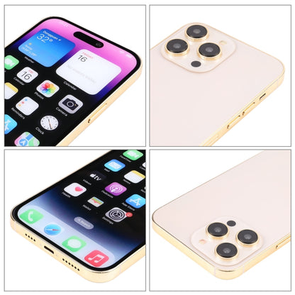 For iPhone 14 Pro Color Screen Non-Working Fake Dummy Display Model (Gold) - For iPhone & iPad by buy2fix | Online Shopping UK | buy2fix