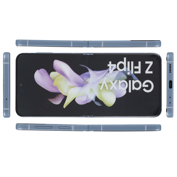 For Samsung Galaxy Z Flip4 Color Screen Non-Working Fake Dummy Display Model (Blue) - For Galaxy by buy2fix | Online Shopping UK | buy2fix