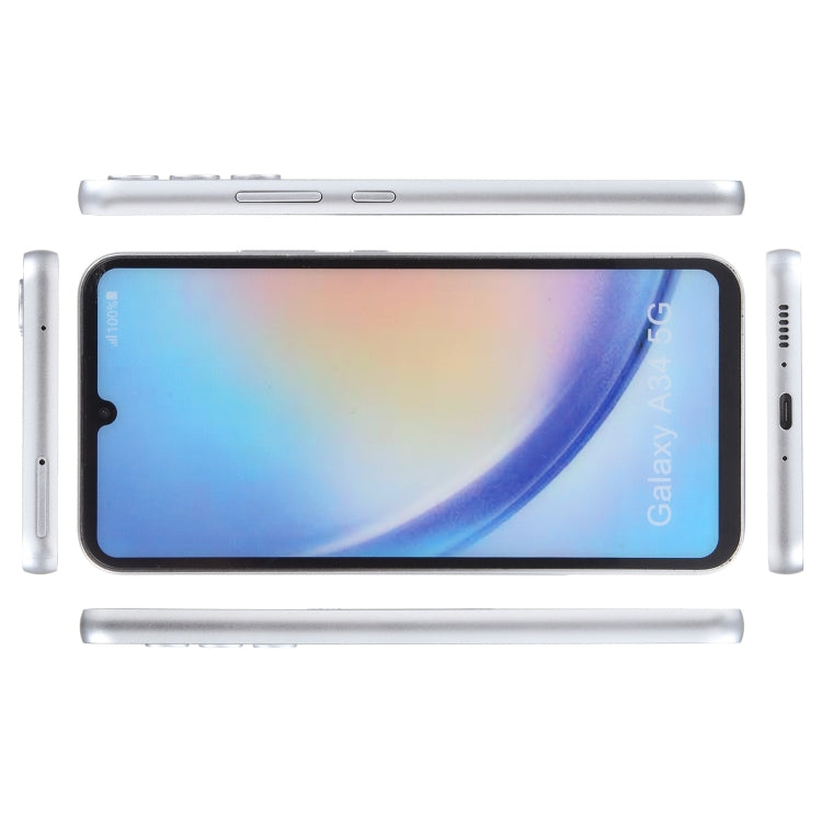 For Samsung Galaxy A34 5G Color Screen Non-Working Fake Dummy Display Model (White) - For Galaxy by buy2fix | Online Shopping UK | buy2fix