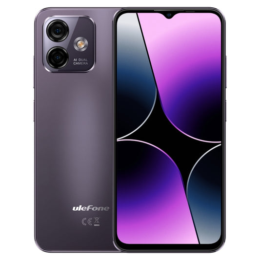 [HK Warehouse] Ulefone Note 16 Pro, 4GB+128GB, Dual Back Cameras, Face ID & Side Fingerprint Identification, 4400mAh Battery, 6.52 inch Android 13 Unisoc T606 Octa Core up to 1.6GHz, Network: 4G, Dual SIM, OTG (Purple) - Ulefone by Ulefone | Online Shopping UK | buy2fix