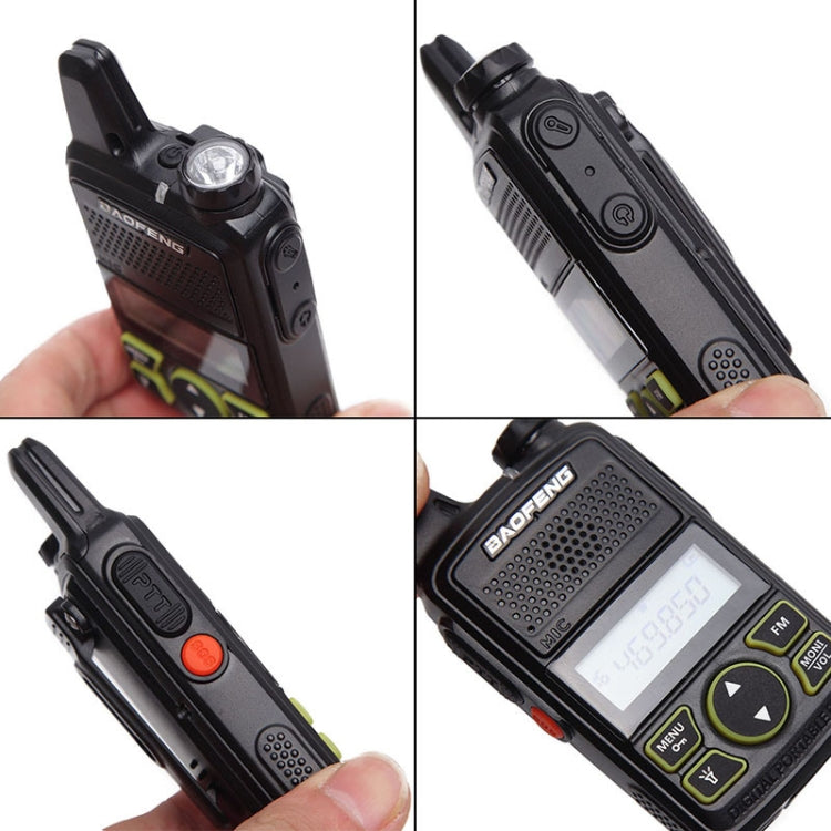 BaoFeng BF-T1 Single Band Radio Handheld Walkie Talkie, US Plug - Consumer Electronics by BAOFENG | Online Shopping UK | buy2fix