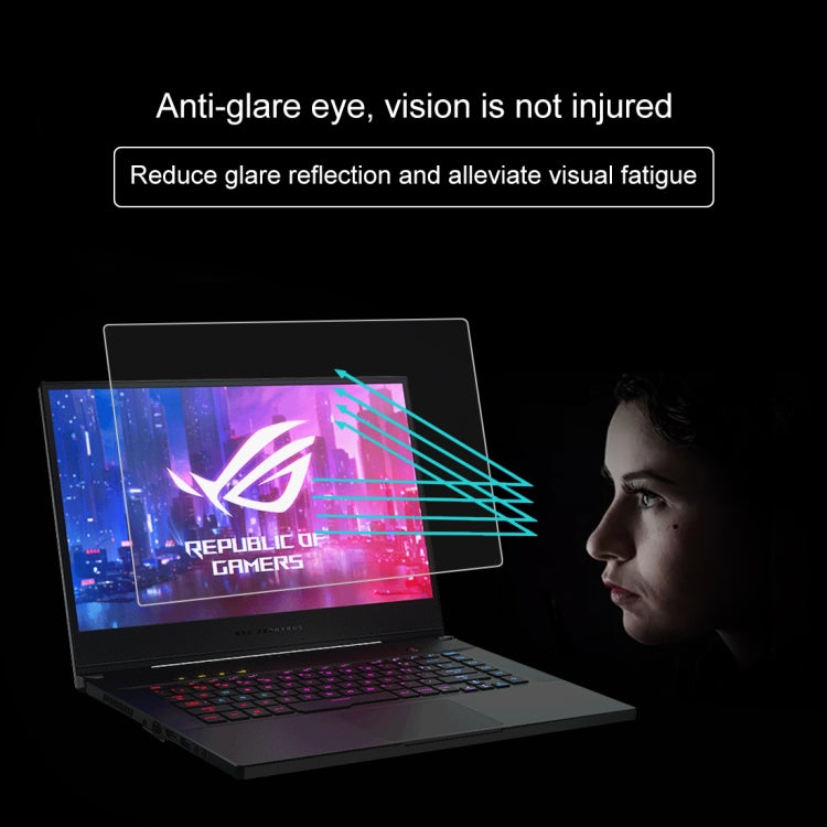 Laptop Screen HD Tempered Glass Protective Film for ASUS ROG Zephyrus M GU502 15.6 inch -  by buy2fix | Online Shopping UK | buy2fix