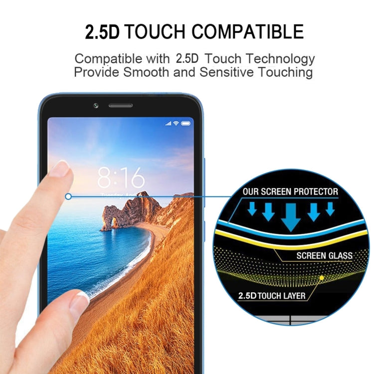 Full Glue Full Cover Screen Protector Tempered Glass film for Xiaomi Redmi 7 -  by buy2fix | Online Shopping UK | buy2fix