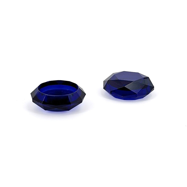 2 PCS Diamond Texture Games Grip Caps for PS5(Blue) - Cases by buy2fix | Online Shopping UK | buy2fix