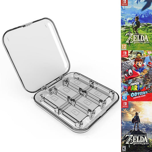 12 in 1 Box Memory Card Holder Box for Nintendo Switch(Silver) - Bags by buy2fix | Online Shopping UK | buy2fix