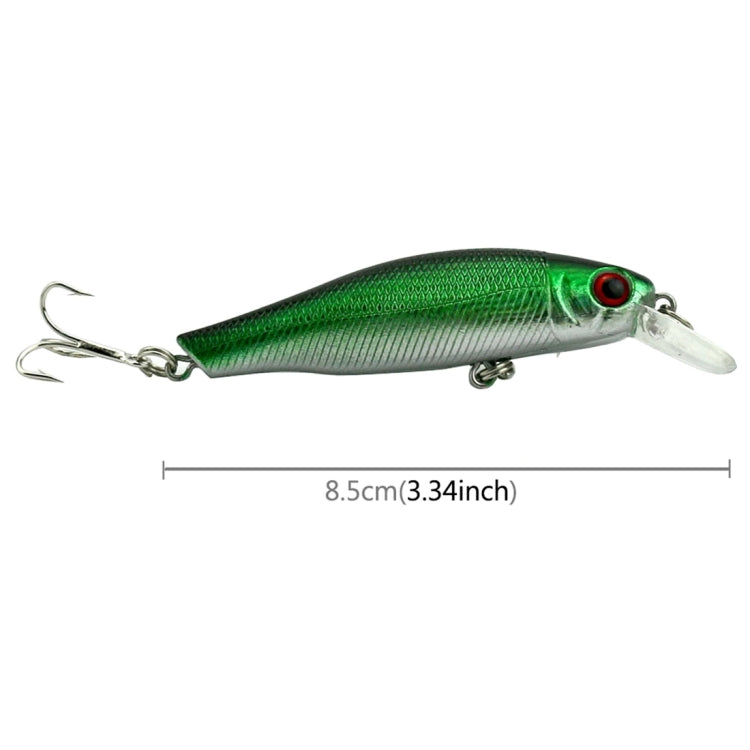 HENGJIA 6 PCS 8.5cm 8.9g Minnow Plastic Hard Baits Fishing Lures Set Fishing Tackle Baits - Fishing Lures by HENGJIA | Online Shopping UK | buy2fix