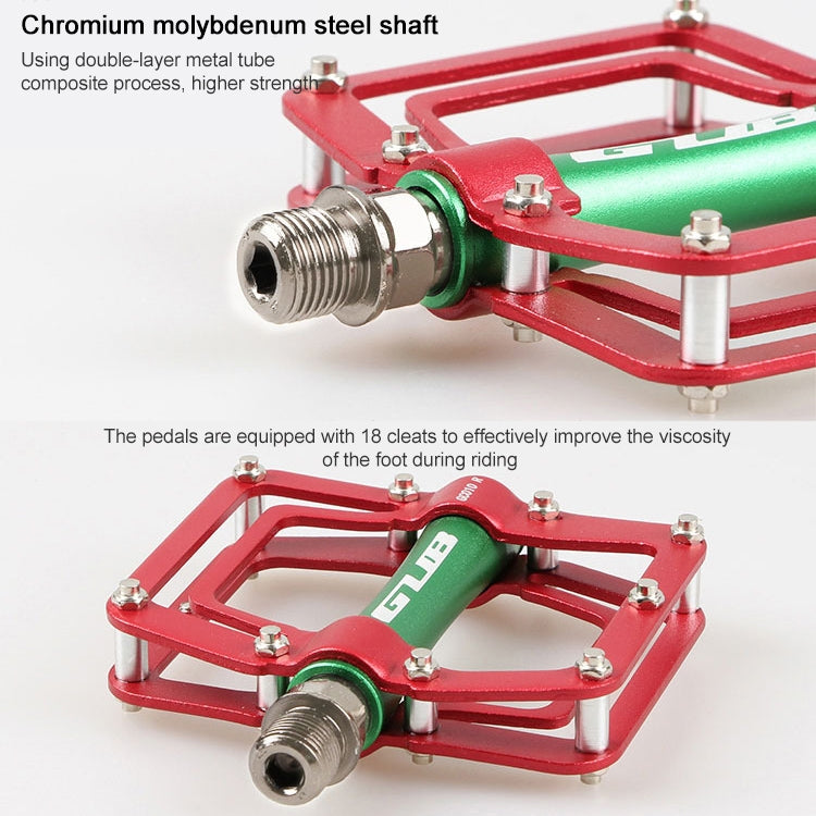 GUB GC010 MTB Bicycle Pedals(Red) - Pedals by GUB | Online Shopping UK | buy2fix