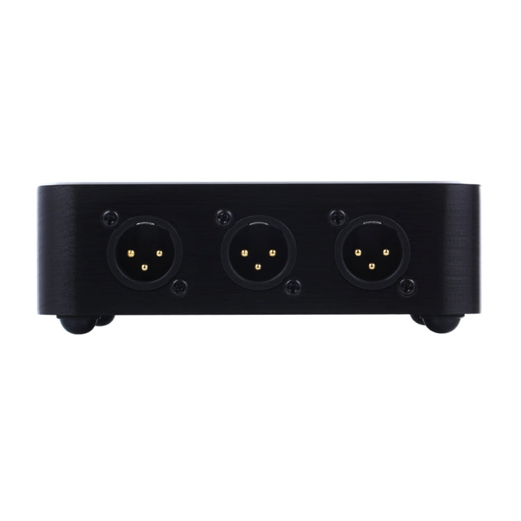 B866 1 XLR Split Horizontal Parallel Distributor, 1 Input and 6 Output (Black) - Consumer Electronics by buy2fix | Online Shopping UK | buy2fix