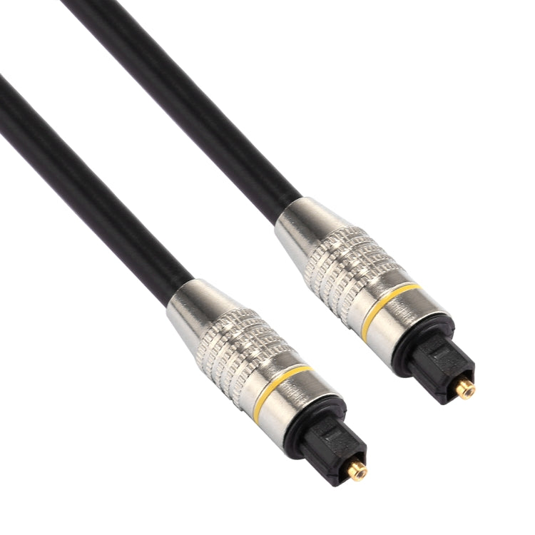 5m OD6.0mm Nickel Plated Metal Head Toslink Male to Male Digital Optical Audio Cable - Audio Optical Cables by buy2fix | Online Shopping UK | buy2fix