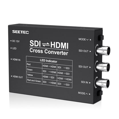 SEETEC 3 x SDI to 2 x HDMI Two-way Signal Translator Converter - Video Converter by SEETEC | Online Shopping UK | buy2fix