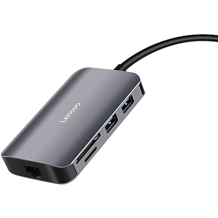Lenovo F1-C08 8 In 1 Type-C / USB-C to HDMI Multi-function Converter Hub - Computer & Networking by Lenovo | Online Shopping UK | buy2fix