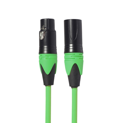 XRL Male to Female Microphone Mixer Audio Cable, Length: 1.8m (Green) - Microphone Audio Cable & Connector by buy2fix | Online Shopping UK | buy2fix