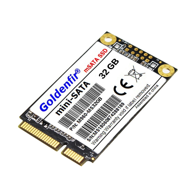 Goldenfir 1.8 inch Mini SATA Solid State Drive, Flash Architecture: TLC, Capacity: 32GB - Computer & Networking by Goldenfir | Online Shopping UK | buy2fix