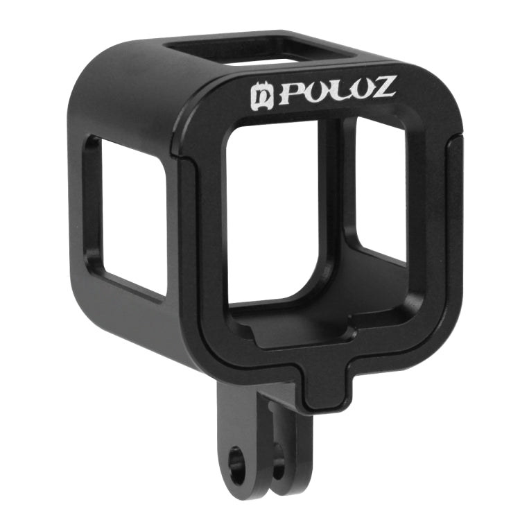 PULUZ Housing Shell CNC Aluminum Alloy Protective Cage with Insurance Frame for GoPro HERO5 Session /HERO4 Session /HERO Session(Black) - Metal Cases by PULUZ | Online Shopping UK | buy2fix