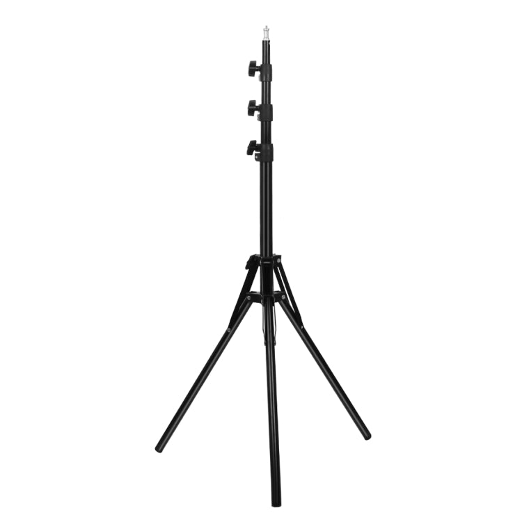 PULUZ Reverse Foldable 4 Sections 1.8m Height Tripod Mount Holder for Vlogging Video Light  Live Broadcast Kits(Black) - Camera Accessories by PULUZ | Online Shopping UK | buy2fix