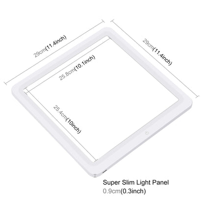 PULUZ LED Shadowless Light Pad for 30cm Photo Studio Box (White) -  by PULUZ | Online Shopping UK | buy2fix