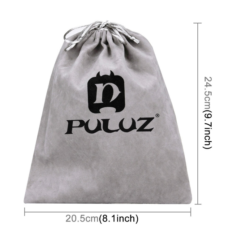 PULUZ Storage Bag with Stay Cord for GoPro Hero11 Black / HERO10 Black / HERO9 Black / HERO8 Black / HERO7 /6 /5 /5 Session /4 Session /4 /3+ /3 /2 /1, DJI Osmo Action and Other Action Cameras Accessories(Grey) - DJI & GoPro Accessories by PULUZ | Online Shopping UK | buy2fix