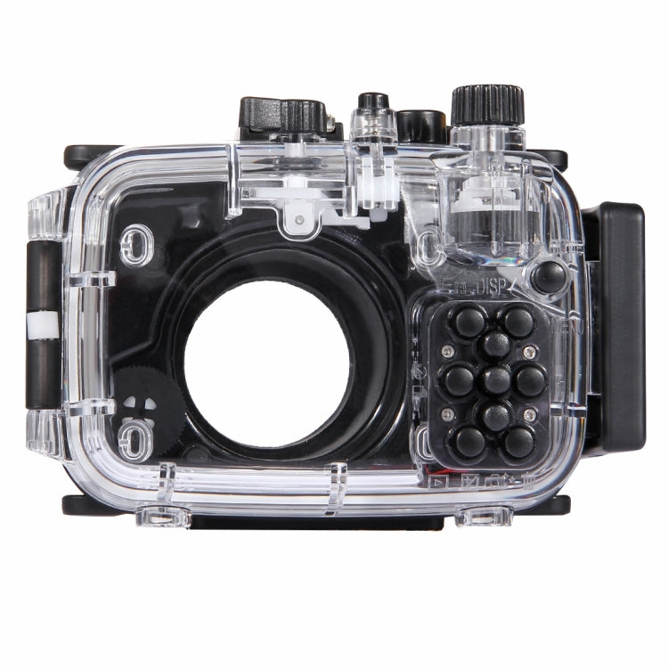 PULUZ 40m Underwater Depth Diving Case Waterproof Camera Housing for Sony RX100 IV(Black) - Diving Cases by PULUZ | Online Shopping UK | buy2fix