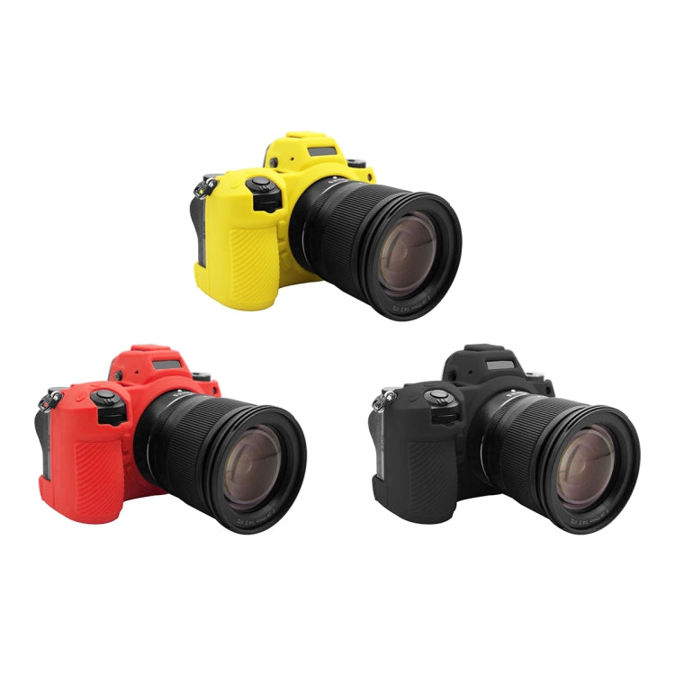 PULUZ Soft Silicone Protective Case for Nikon Z6 II(Red) - Camera Accessories by PULUZ | Online Shopping UK | buy2fix