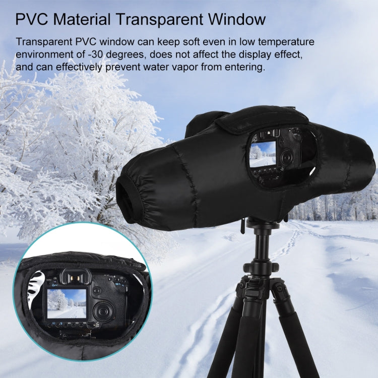 PULUZ Winter Warm Thermal Windproof Rainproof Cover Case for DSLR & SLR Cameras - Camera Accessories by PULUZ | Online Shopping UK | buy2fix