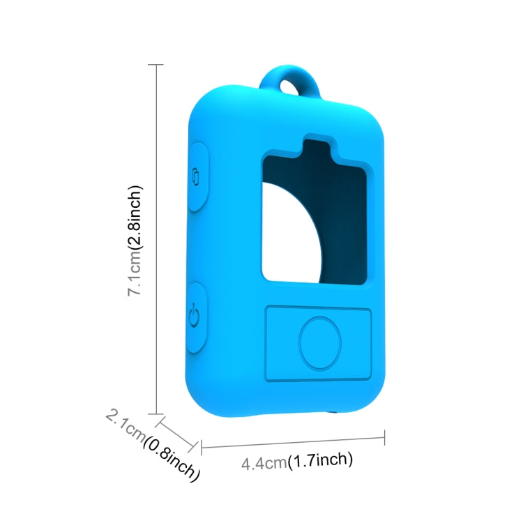 PULUZ Silicone Protective Case for Insta360 One X / X2 / X3 / RS Remote Control(Blue) - DJI & GoPro Accessories by PULUZ | Online Shopping UK | buy2fix